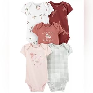 Carter's 5-Pack Short-Sleeve Original Bodysuits